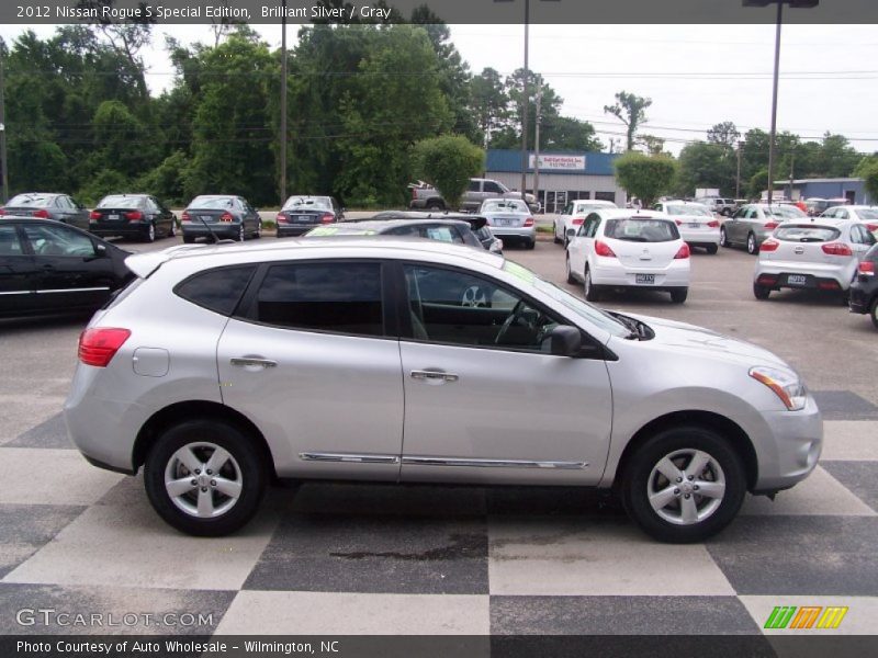 Brilliant Silver / Gray 2012 Nissan Rogue S Special Edition