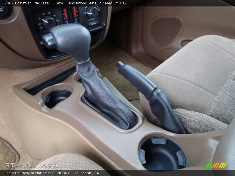 Sandalwood Metallic / Medium Oak 2002 Chevrolet TrailBlazer LT 4x4