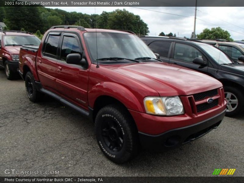 Toreador Red Metallic / Dark Graphite 2001 Ford Explorer Sport Trac 4x4