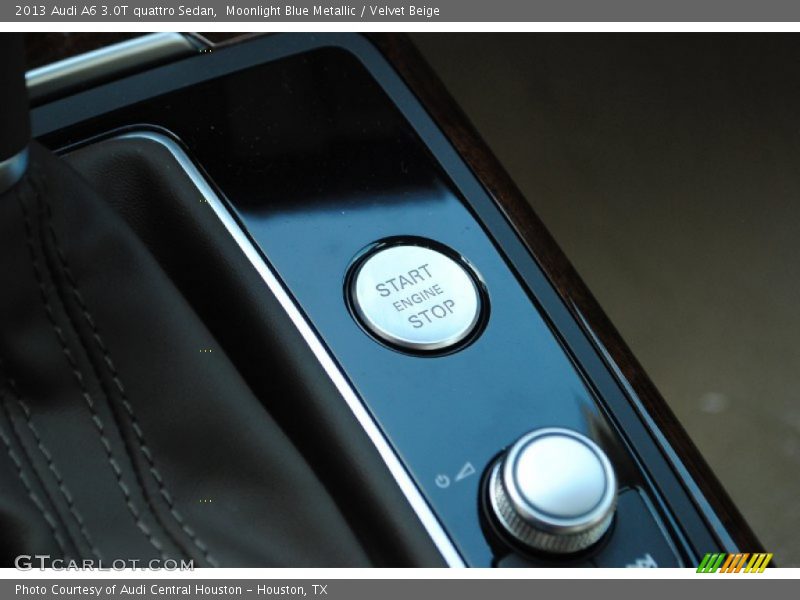 Moonlight Blue Metallic / Velvet Beige 2013 Audi A6 3.0T quattro Sedan