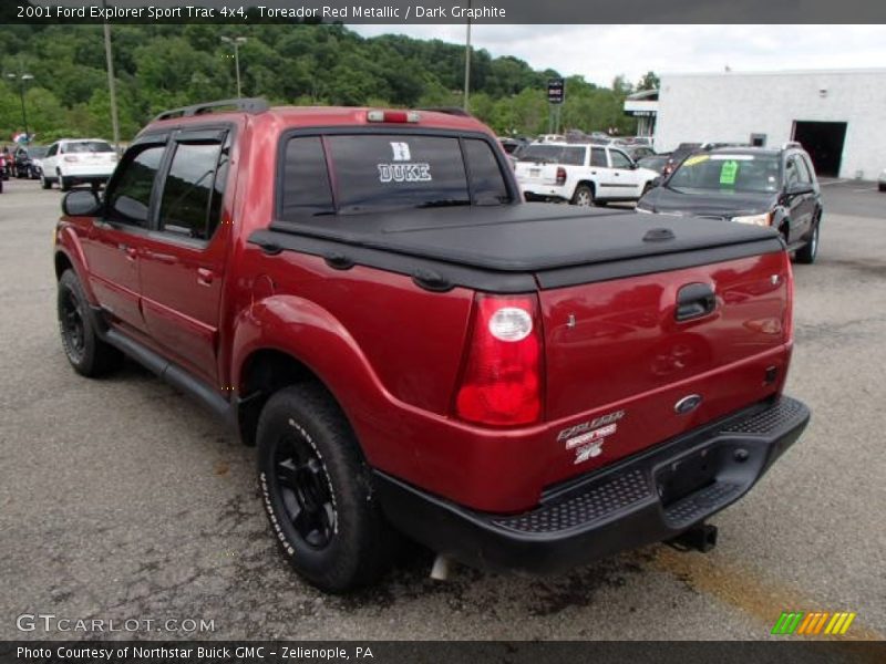 Toreador Red Metallic / Dark Graphite 2001 Ford Explorer Sport Trac 4x4