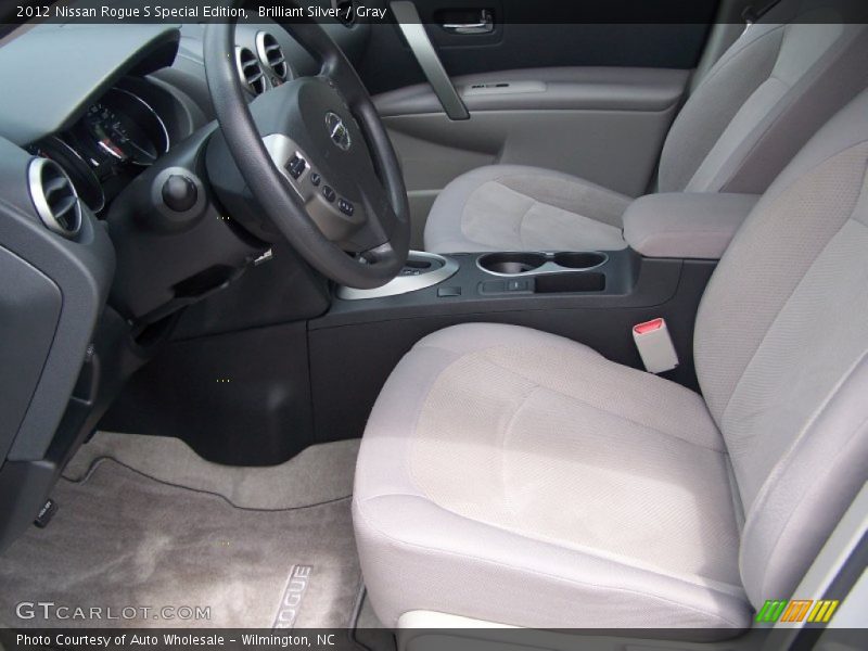 Front Seat of 2012 Rogue S Special Edition