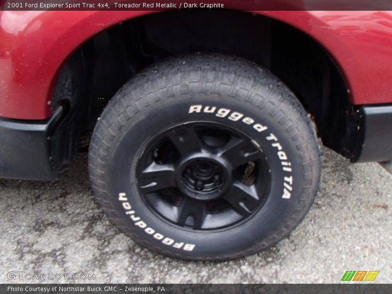Toreador Red Metallic / Dark Graphite 2001 Ford Explorer Sport Trac 4x4