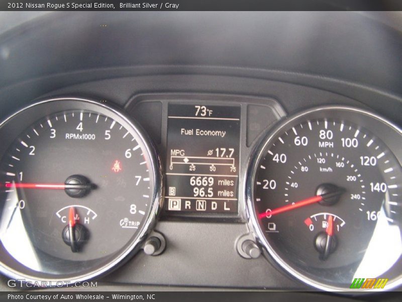 Brilliant Silver / Gray 2012 Nissan Rogue S Special Edition