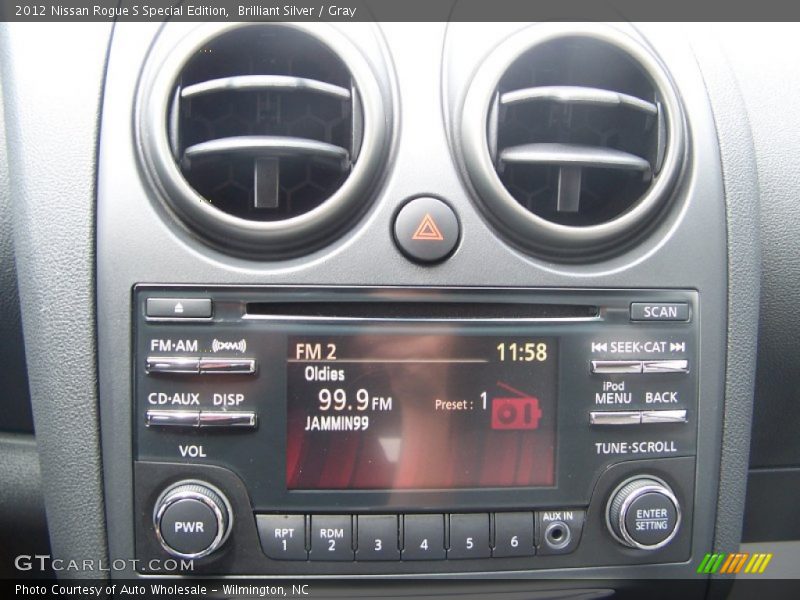 Brilliant Silver / Gray 2012 Nissan Rogue S Special Edition
