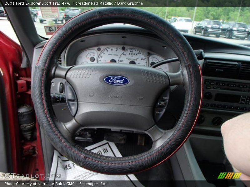 Toreador Red Metallic / Dark Graphite 2001 Ford Explorer Sport Trac 4x4