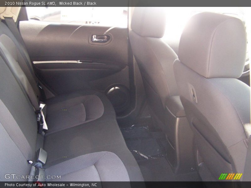 Wicked Black / Black 2010 Nissan Rogue SL AWD