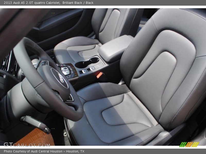 Brilliant Black / Black 2013 Audi A5 2.0T quattro Cabriolet