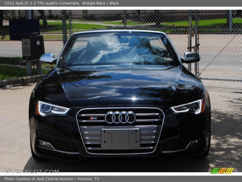 Brilliant Black / Black 2013 Audi S5 3.0 TFSI quattro Convertible