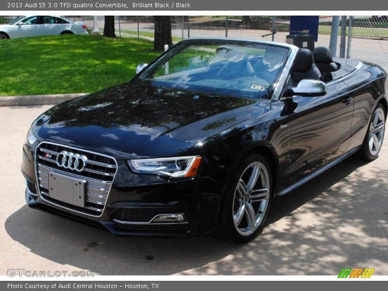 Brilliant Black / Black 2013 Audi S5 3.0 TFSI quattro Convertible