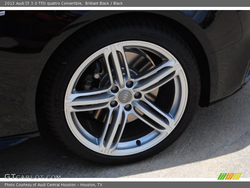 Brilliant Black / Black 2013 Audi S5 3.0 TFSI quattro Convertible