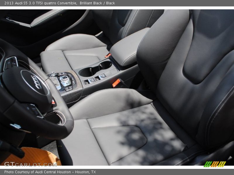 Brilliant Black / Black 2013 Audi S5 3.0 TFSI quattro Convertible