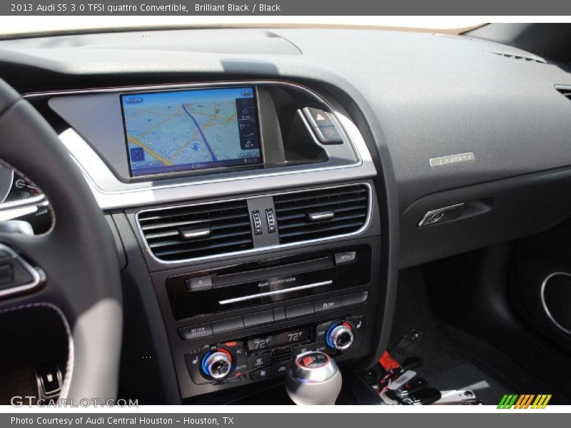Brilliant Black / Black 2013 Audi S5 3.0 TFSI quattro Convertible