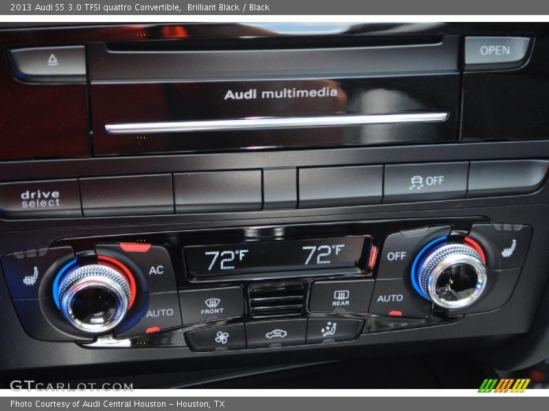 Brilliant Black / Black 2013 Audi S5 3.0 TFSI quattro Convertible