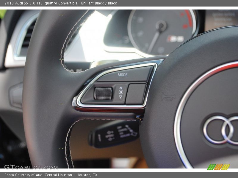 Brilliant Black / Black 2013 Audi S5 3.0 TFSI quattro Convertible