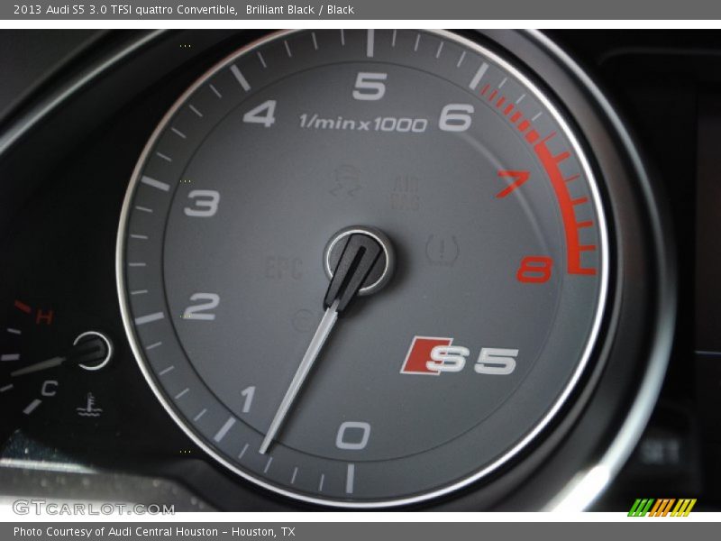 Brilliant Black / Black 2013 Audi S5 3.0 TFSI quattro Convertible