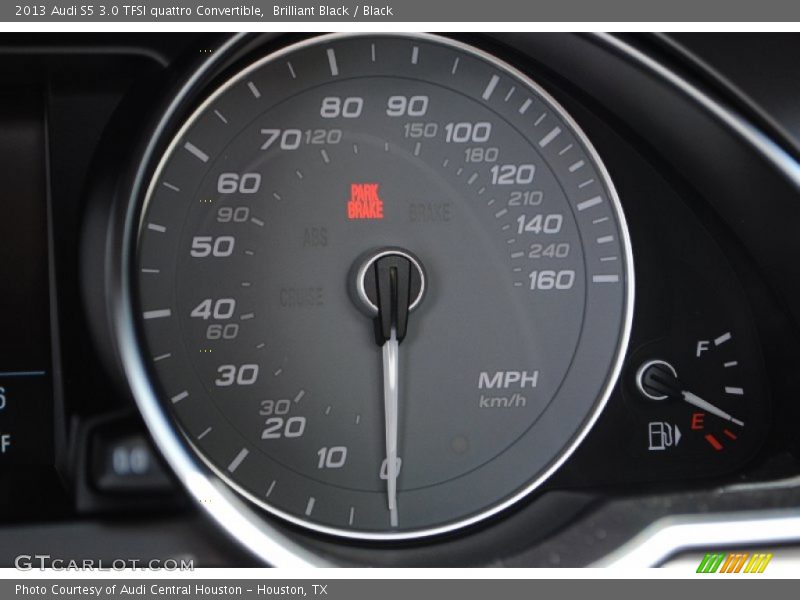 Brilliant Black / Black 2013 Audi S5 3.0 TFSI quattro Convertible