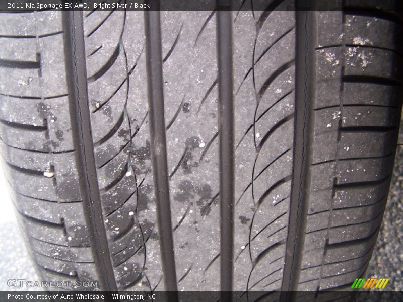 Bright Silver / Black 2011 Kia Sportage EX AWD