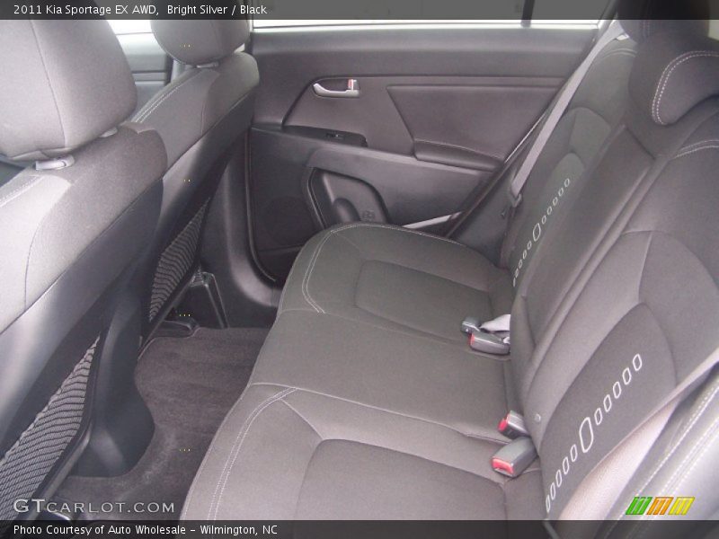Bright Silver / Black 2011 Kia Sportage EX AWD