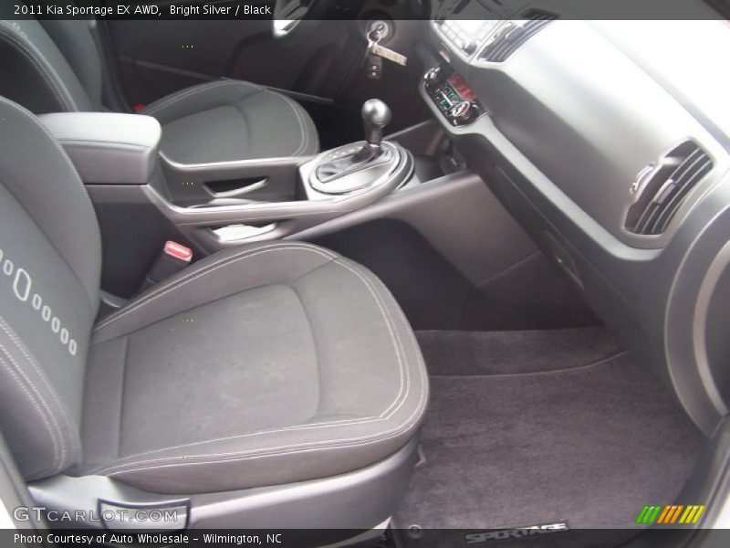 Bright Silver / Black 2011 Kia Sportage EX AWD