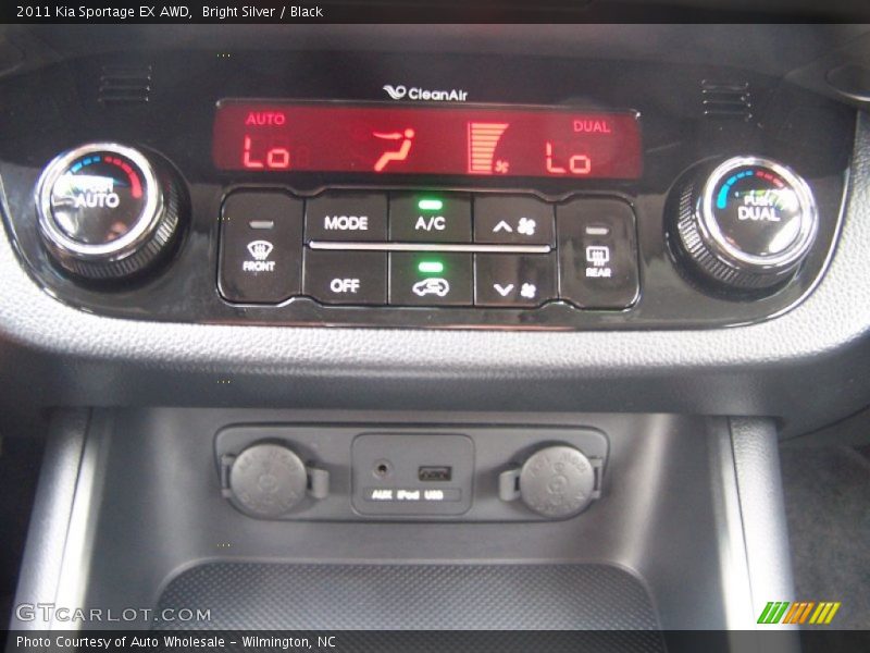 Bright Silver / Black 2011 Kia Sportage EX AWD