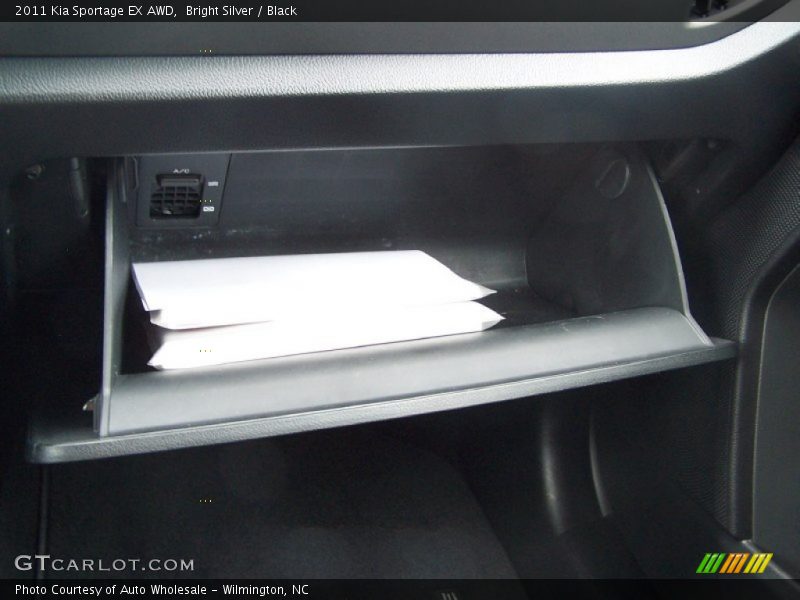 Bright Silver / Black 2011 Kia Sportage EX AWD