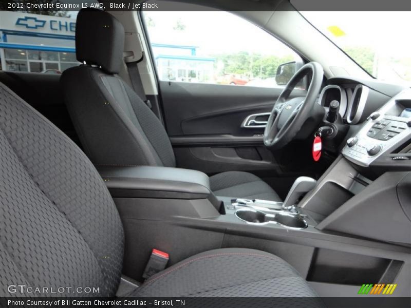 Black / Jet Black 2012 Chevrolet Equinox LS AWD