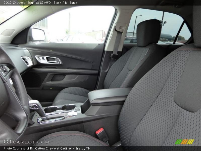 Black / Jet Black 2012 Chevrolet Equinox LS AWD