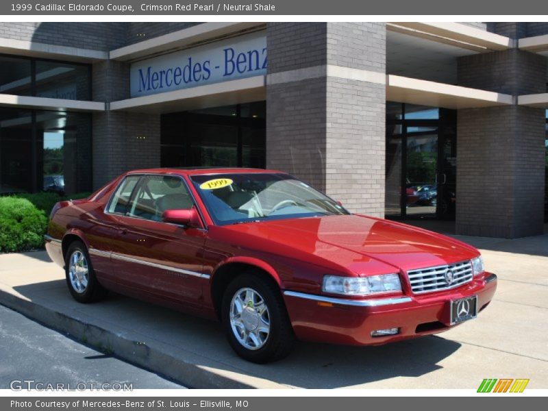 Crimson Red Pearl / Neutral Shale 1999 Cadillac Eldorado Coupe