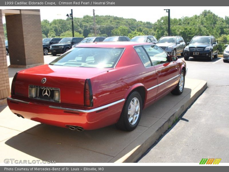 Crimson Red Pearl / Neutral Shale 1999 Cadillac Eldorado Coupe