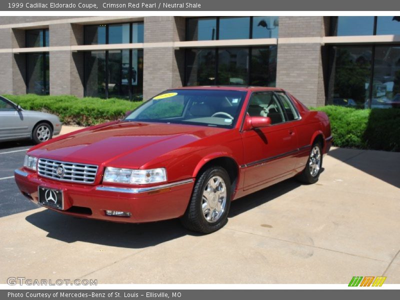 Crimson Red Pearl / Neutral Shale 1999 Cadillac Eldorado Coupe