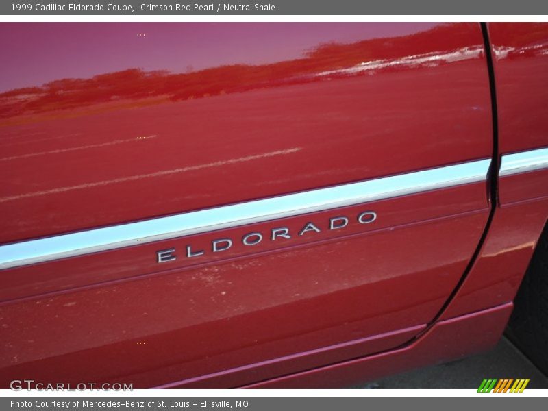 Crimson Red Pearl / Neutral Shale 1999 Cadillac Eldorado Coupe