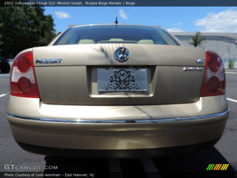 Mojave Beige Metallic / Beige 2002 Volkswagen Passat GLX 4Motion Sedan