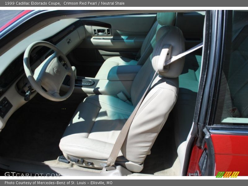 Front Seat of 1999 Eldorado Coupe