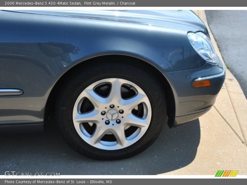 Flint Grey Metallic / Charcoal 2006 Mercedes-Benz S 430 4Matic Sedan