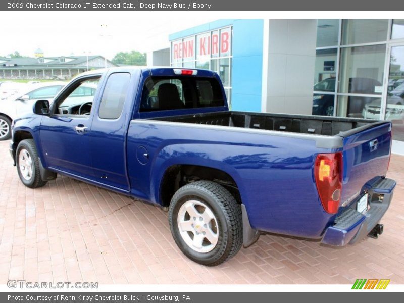 Deep Navy Blue / Ebony 2009 Chevrolet Colorado LT Extended Cab