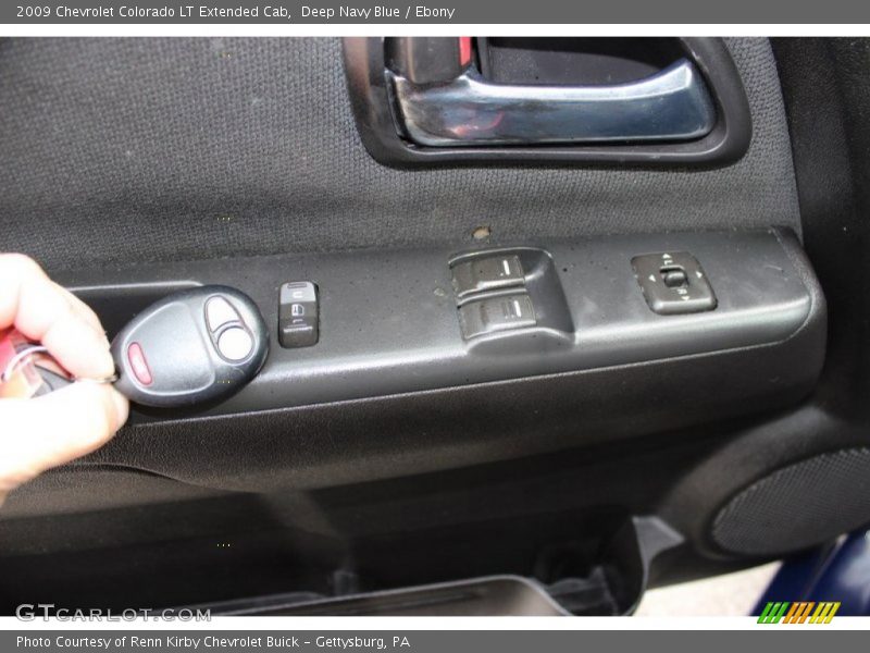 Deep Navy Blue / Ebony 2009 Chevrolet Colorado LT Extended Cab