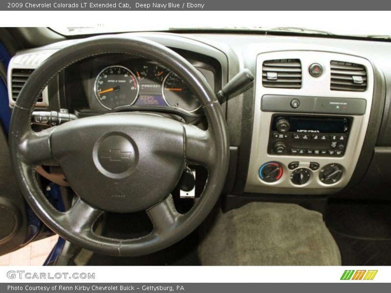 Dashboard of 2009 Colorado LT Extended Cab