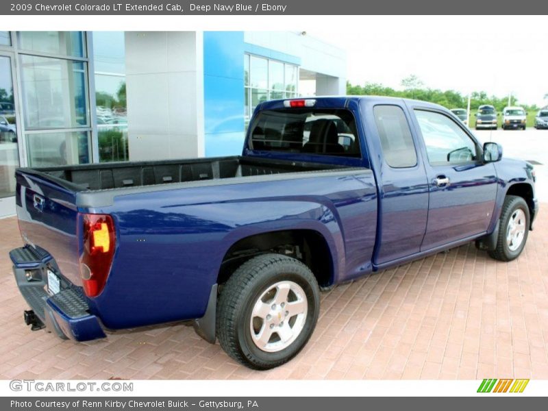 Deep Navy Blue / Ebony 2009 Chevrolet Colorado LT Extended Cab