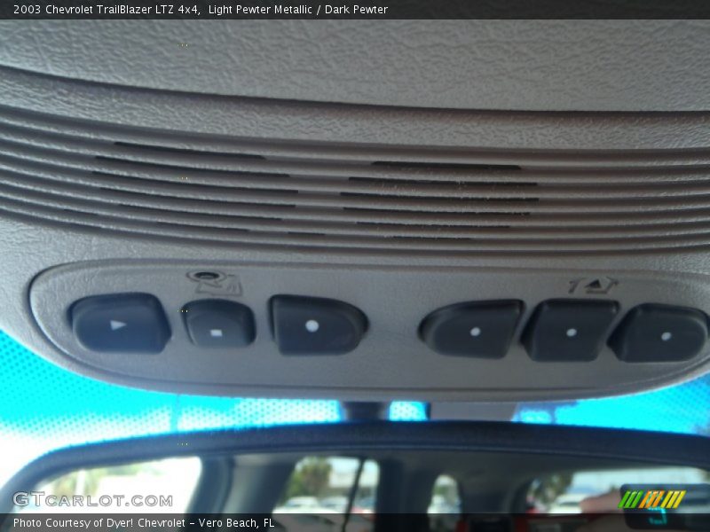 Light Pewter Metallic / Dark Pewter 2003 Chevrolet TrailBlazer LTZ 4x4