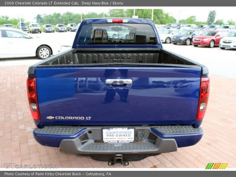 Deep Navy Blue / Ebony 2009 Chevrolet Colorado LT Extended Cab