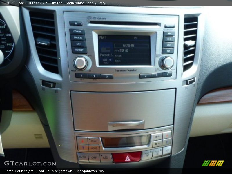Satin White Pearl / Ivory 2014 Subaru Outback 2.5i Limited