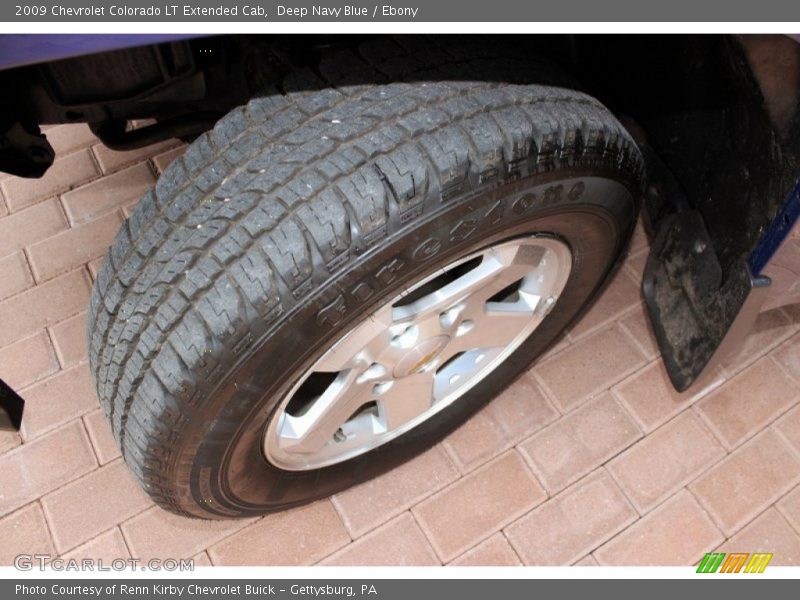 Deep Navy Blue / Ebony 2009 Chevrolet Colorado LT Extended Cab