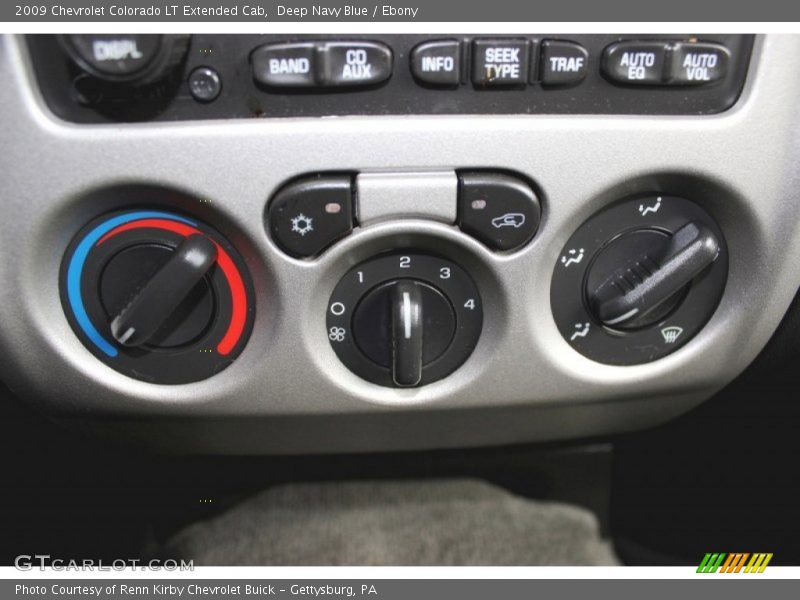 Deep Navy Blue / Ebony 2009 Chevrolet Colorado LT Extended Cab