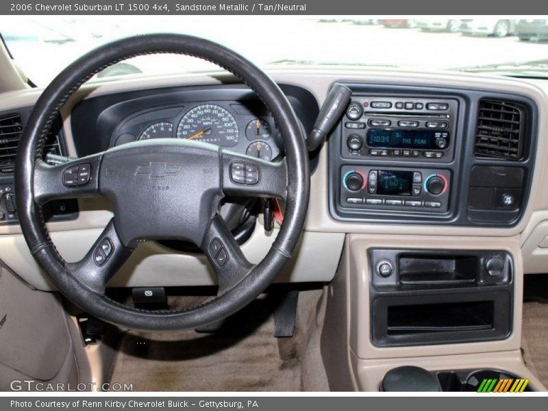 Sandstone Metallic / Tan/Neutral 2006 Chevrolet Suburban LT 1500 4x4