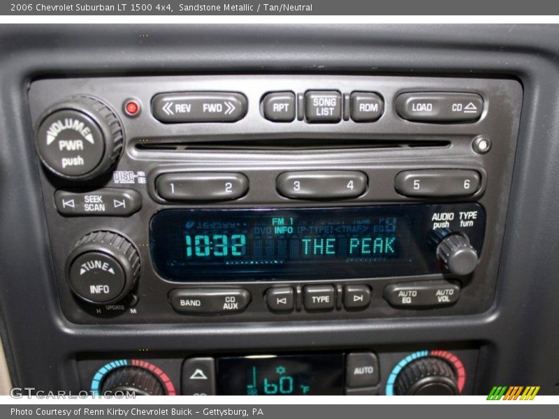 Sandstone Metallic / Tan/Neutral 2006 Chevrolet Suburban LT 1500 4x4