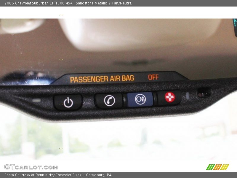 Sandstone Metallic / Tan/Neutral 2006 Chevrolet Suburban LT 1500 4x4