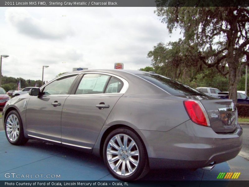 Sterling Gray Metallic / Charcoal Black 2011 Lincoln MKS FWD