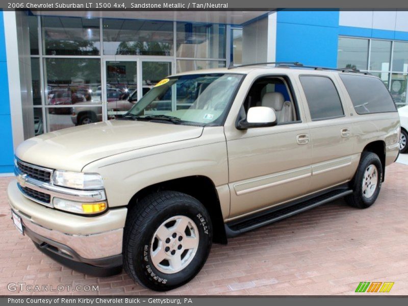 Sandstone Metallic / Tan/Neutral 2006 Chevrolet Suburban LT 1500 4x4