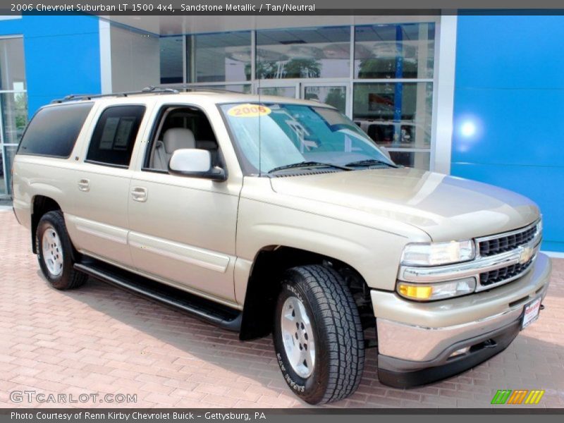 Sandstone Metallic / Tan/Neutral 2006 Chevrolet Suburban LT 1500 4x4